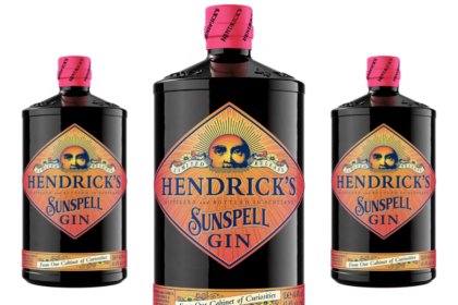 Bottle of Hendrick's Sunspell gin