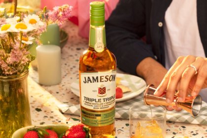 Bottle of Jameson Triple Triple Chestnut Edition