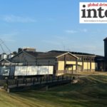Exterior of Lux Row Distillers production facility in Kentucky