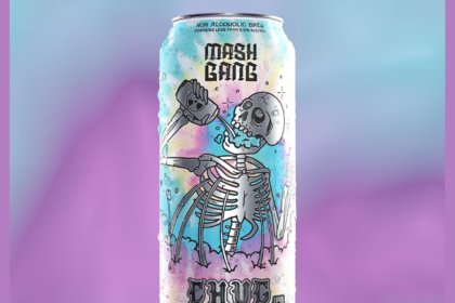 Can of Mash Gang non-alc beer
