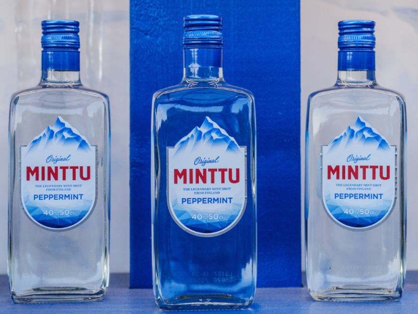 Bottle of Minttu