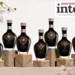 The seven bottles in the Royal Salute Platinum Jubilee Collection