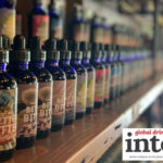 Range of flavours from Ms Better's bitters brand on a shelf