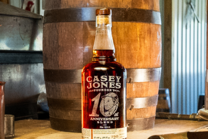 Bottle of Casey Jones Distillery Founder's 10th Anniversary Blend