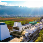 Aerial view of Diageo's YunTuo Distillery