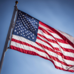 AI-generated image of a US flag