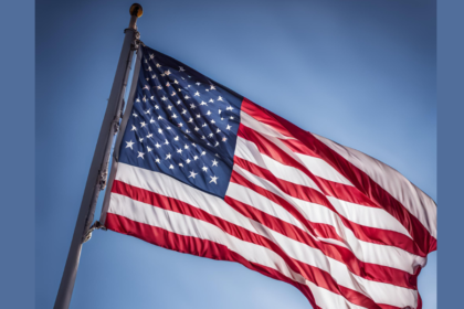 AI-generated image of a US flag