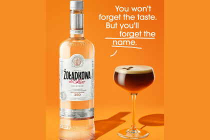 Print advert for Żołądkowa de Luxe vodka