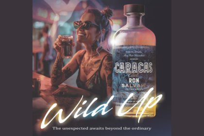 Advert for Caracas Club rum a BCB Berlin 2024