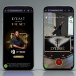 Screengrabs from the D’Ussé AR activation