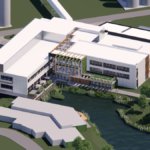 Mock-up of completed R&D Centre for Heineken in Zoeterwoude