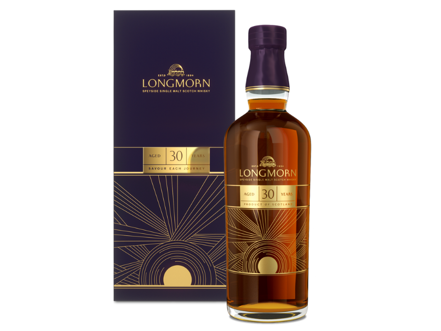 Bottle of and box for Longmorn 30 Year Old