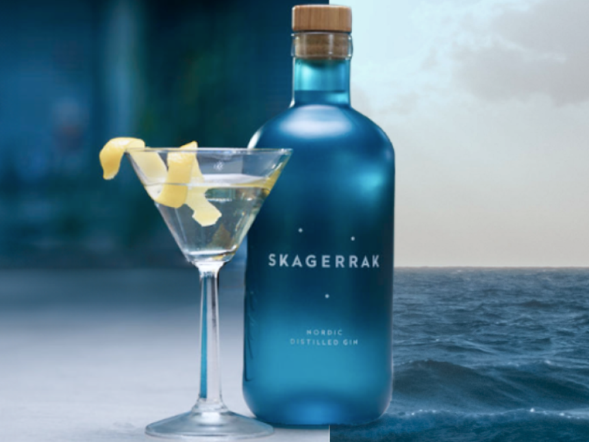 Bottle of Skagerrak Nordic gin