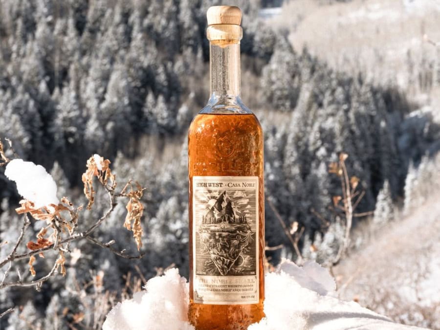 Bottle of High West Distillery and Casa Noble's The Noble Share