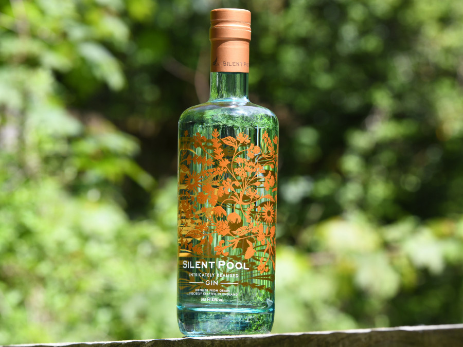 Bottle of Silent Pool gin