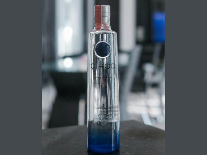 Bottle of Ciroc