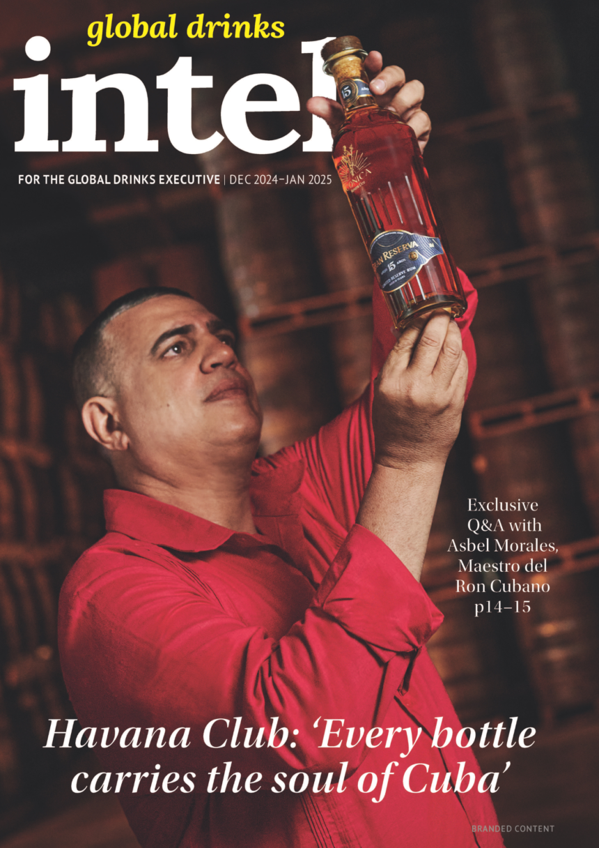 Global Drinks Intel magazine cover - Dec 24 Jan 25