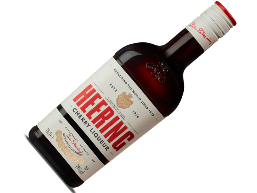 Bottle of Heering Cherry Liqueur