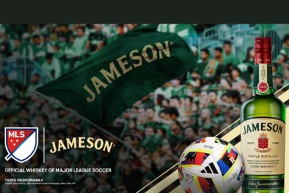 Banner for Jameson's Major League Soccer sponsorship