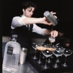 A bartender preparing a cocktail with Lex by Nemiroff