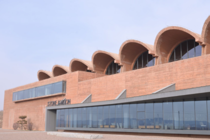 Exterior of Ningxia Stone & Moon Winery