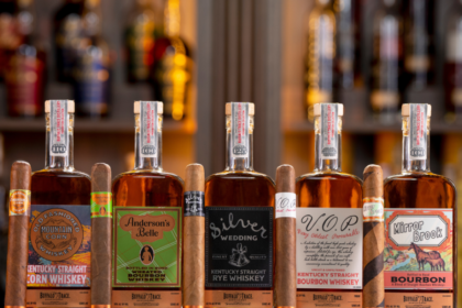The five expressions in the Buffalo Trace Prohibition Collection 2025