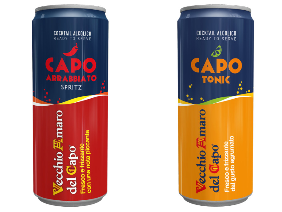 Two Capo premix cocktail variants