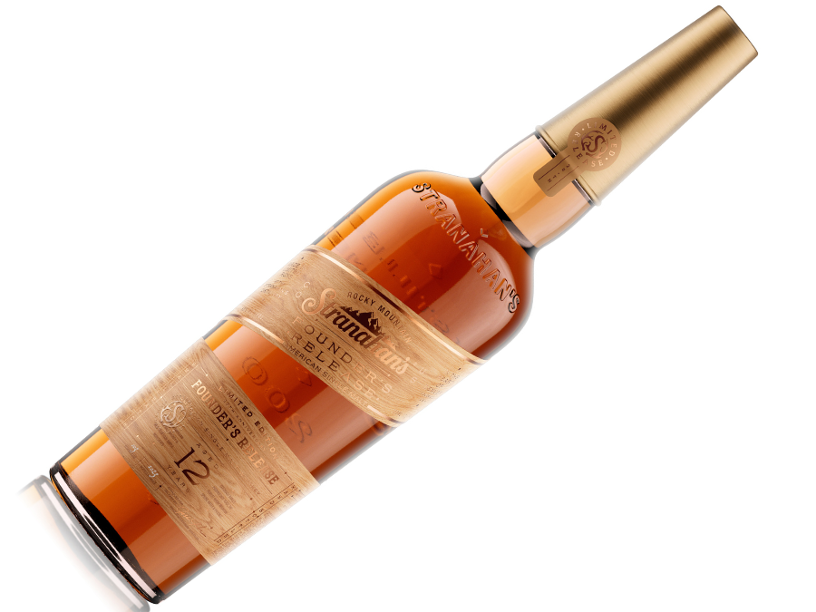 Bottle of Stranahan's Founders Release
