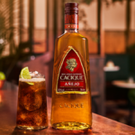 Bottle of Cacique rum