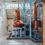Cygnet Gin pot still at Copperworks Distillery in Swansea