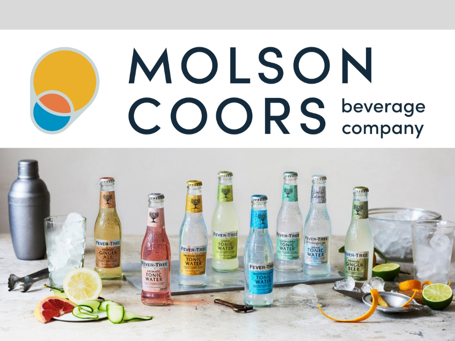 Logo for Molson Coors Beverage Co with Fever-Tree portfolio
