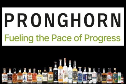 Pronghorn logo and bottles of its brands as of January 2025