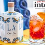 Bottle of Solaro Capri Gin and a serve