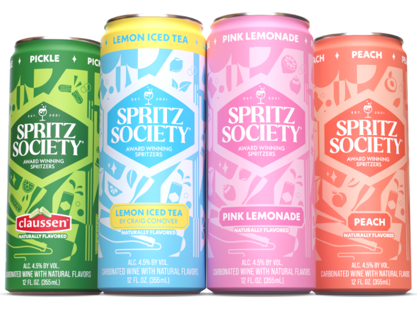 Four variants of Spritz Society RTD