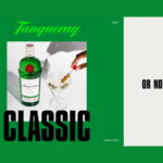 Graphic for Tanqueray marketing campaign in US Dec 24