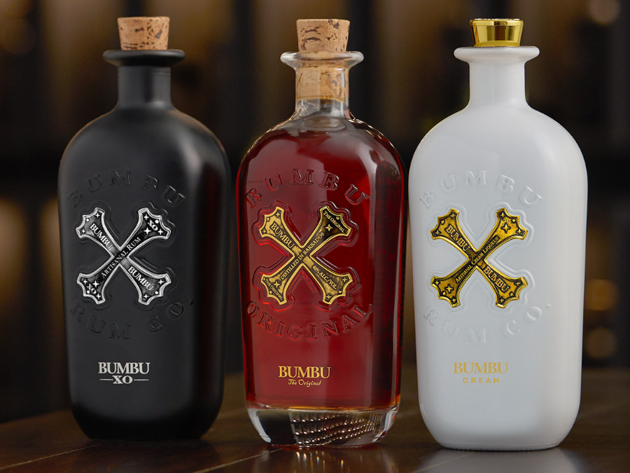Three expressions in the Bumbu rum range