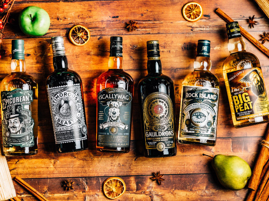 Six expressions of scotch whisky from Douglas Laing