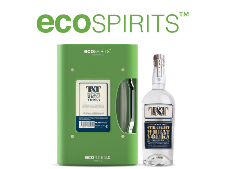 EcoSpirits logo plus EcoTote