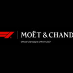 Logos for Moet & Chandon and F1