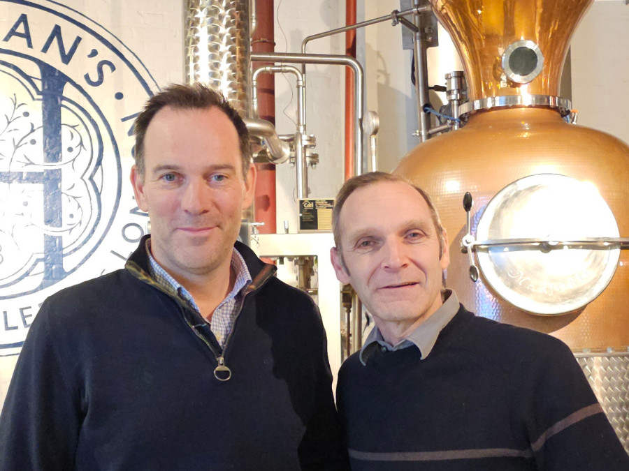 James Hayman with Global Drinks Intel editor Olly Wehring