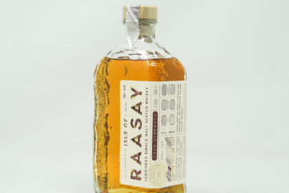 Bottle of Isle of Raasay Cask Strength single malt whisky