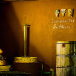 Interior of Los Danzantes distillery