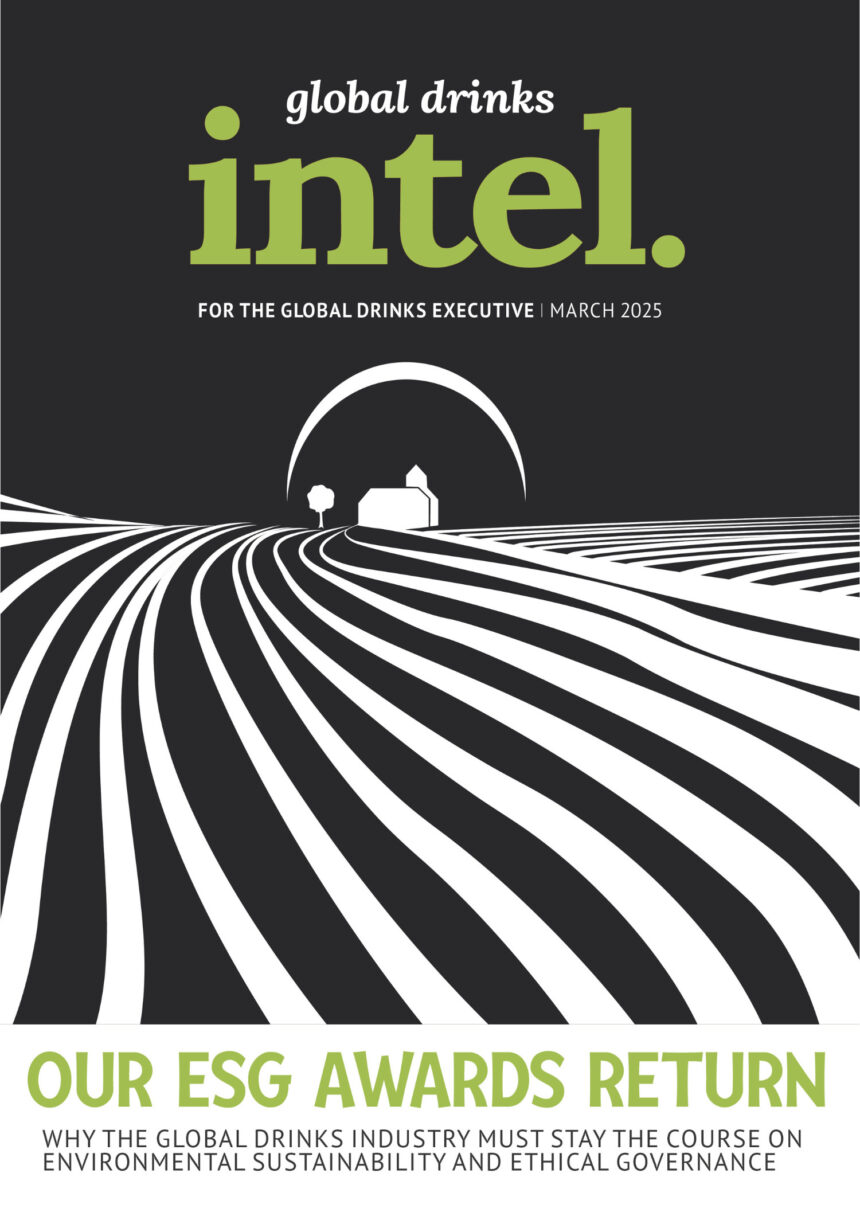 Global Drinks Intel magazine cover - Mar 25