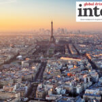 Paris skyline featuring Eiffel Tower