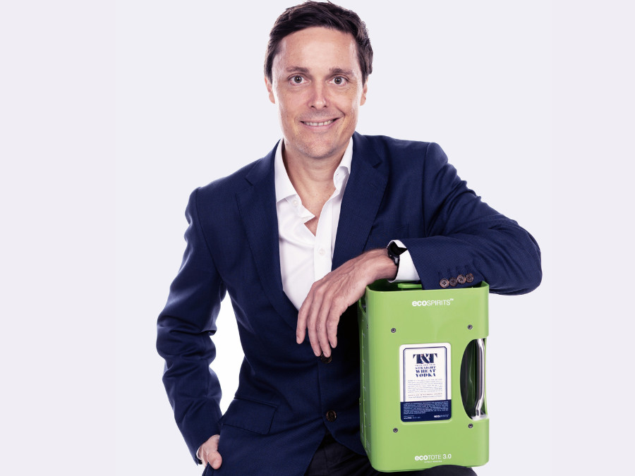 EcoSpirits co-founder & CEO Paul Gabie