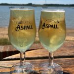 Two pints of Aspall Cyder