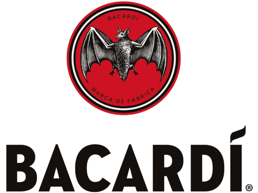 Logo for Bacardi rum