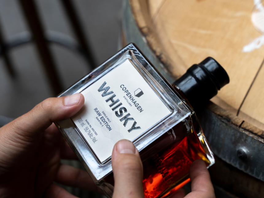 Copenhagen Distillery Raw No. 5 whiskey bottle