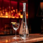 Bottle of Cygnet 22 on the bar at Quaglino's