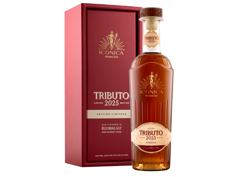 Bottle of and box for Havana Club Tributo 2025